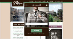 Desktop Screenshot of dellagioshoppingcenter.com